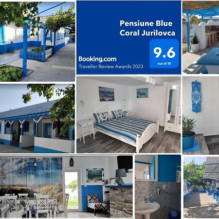 Pensiune Blue Coral Jurilovca Exteriör bild